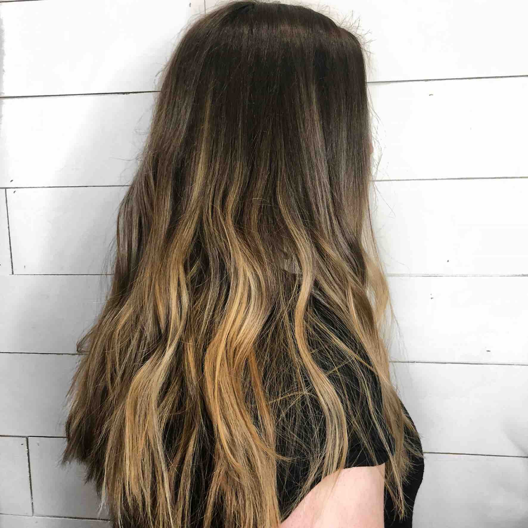 Half Balayage/Haircut Blowdry