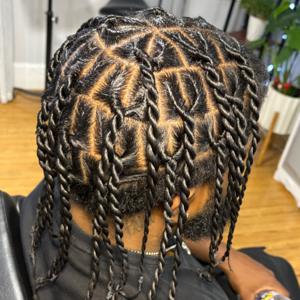 Medium Two Strand (invisible Locs) at By Paloma Blanca in Laurel, MD