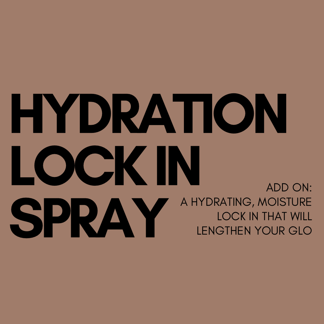 Hydration spray at Glo Inside Out Spray Tans in Fayetteville, NC