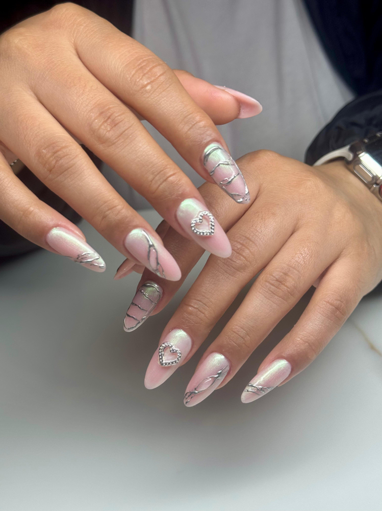 Russian Manicure + Nail Extension at Mambo Studio in Bellmore, NY