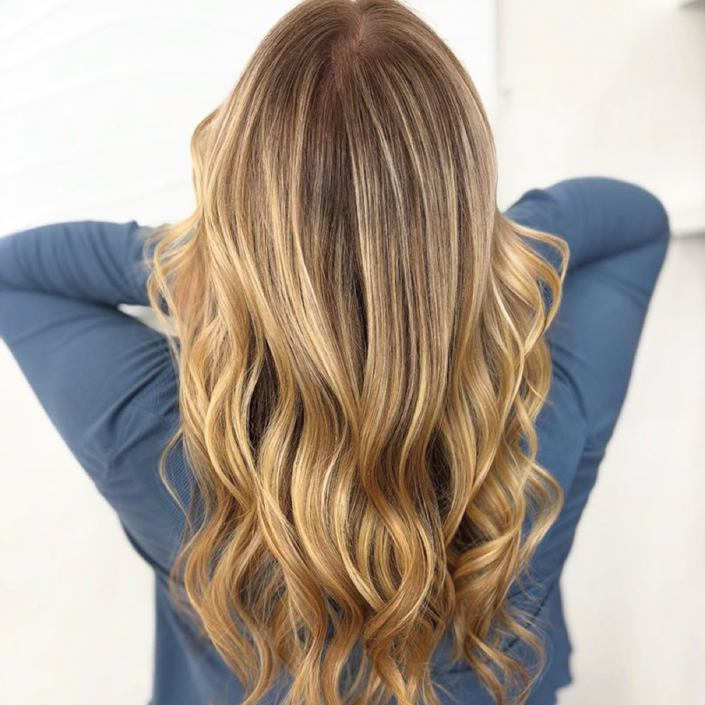 Blowout With Iron at HairrbySarahh in Patchogue, NY