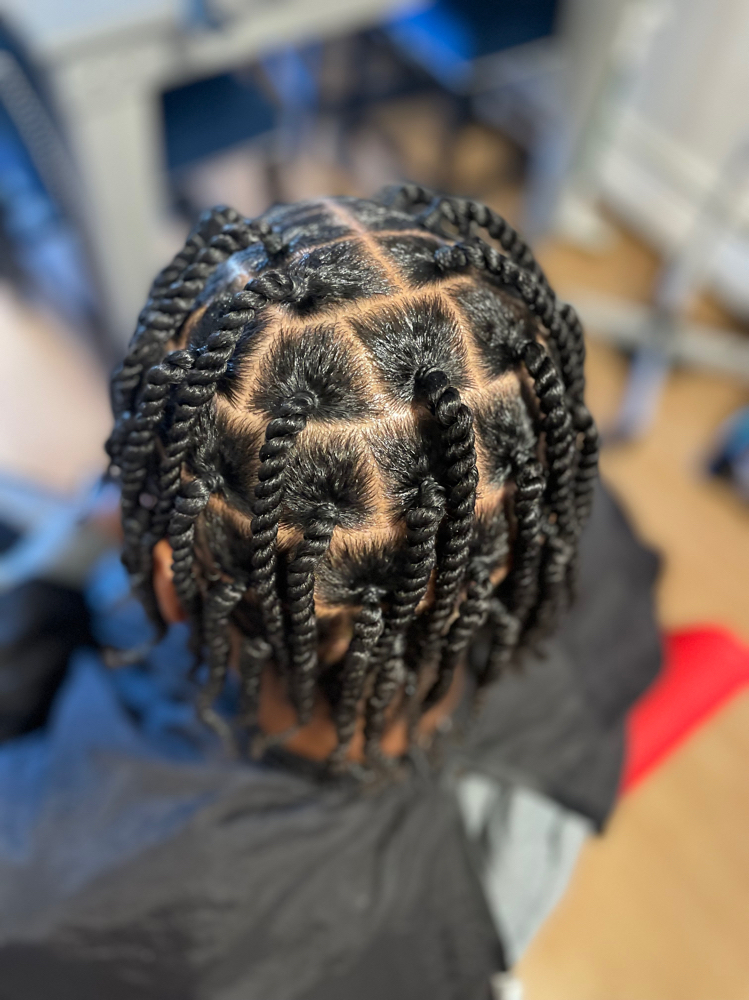 Medium2Strand Twist No Locs