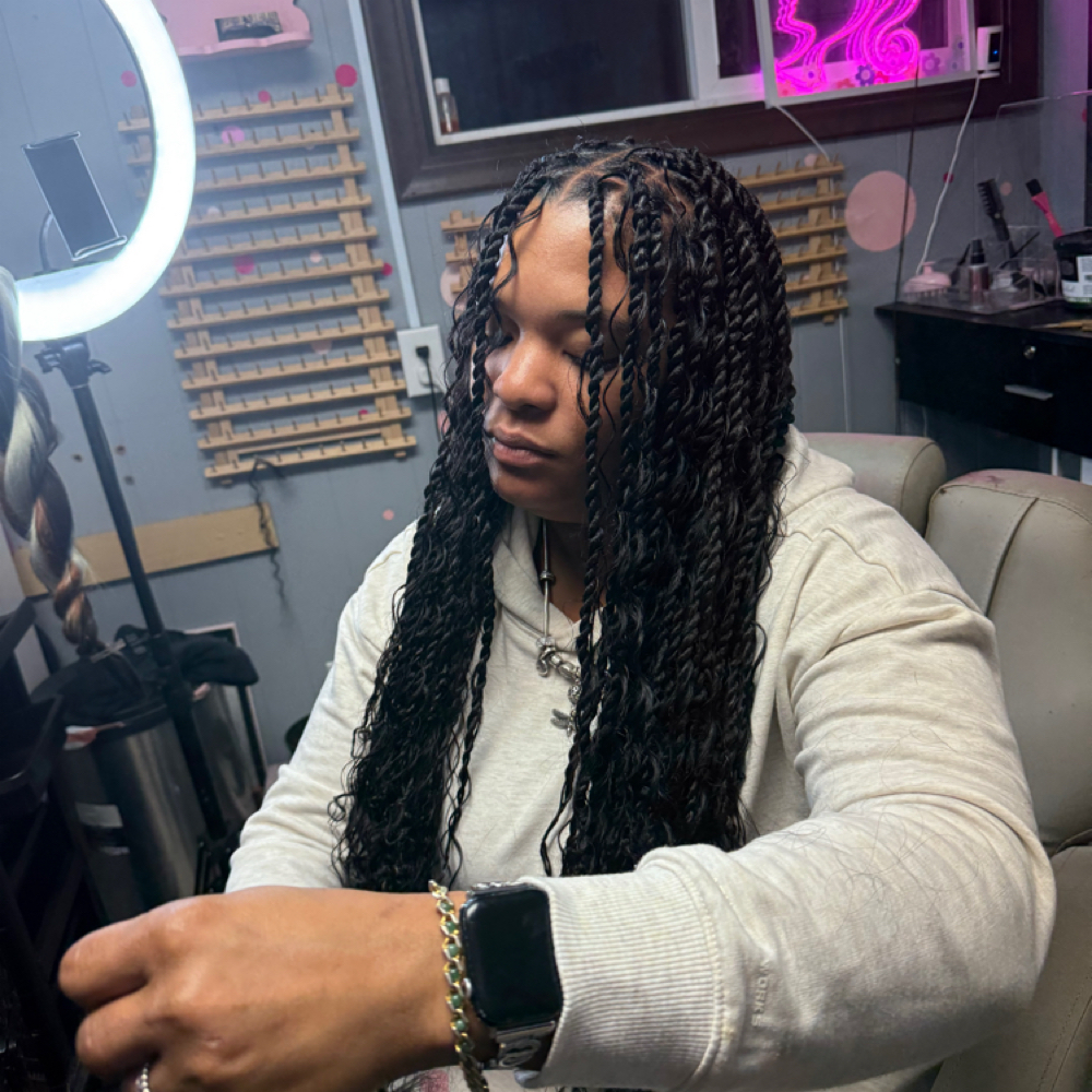 Island Twists at Lucky Your Hair Salon in Toledo, OH