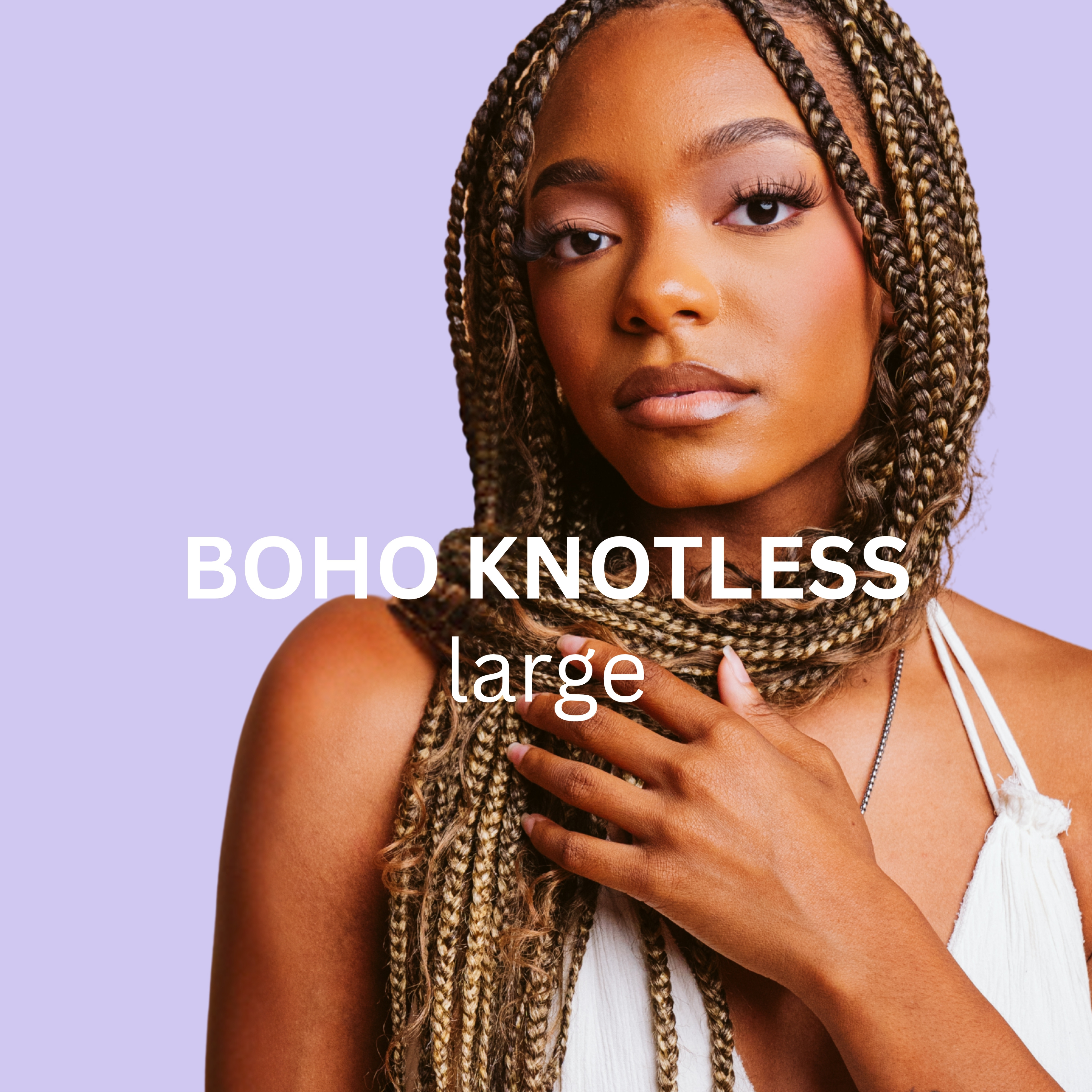 Large Boho Knotless at House of Belle in Houston, TX