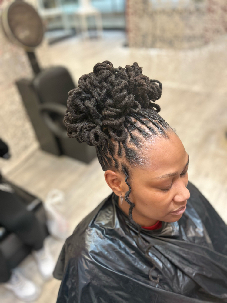 Loc Retwist And Style at House of Healthy Hair in Merrillville, IN