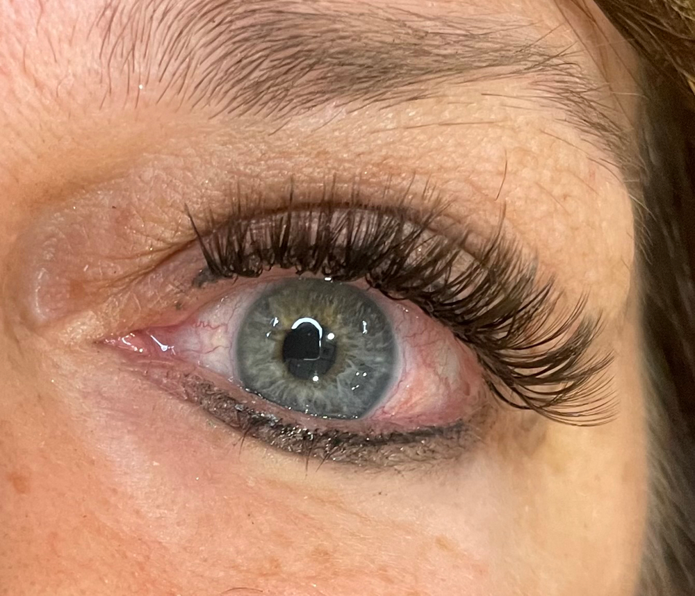 Brown Lash Extensions