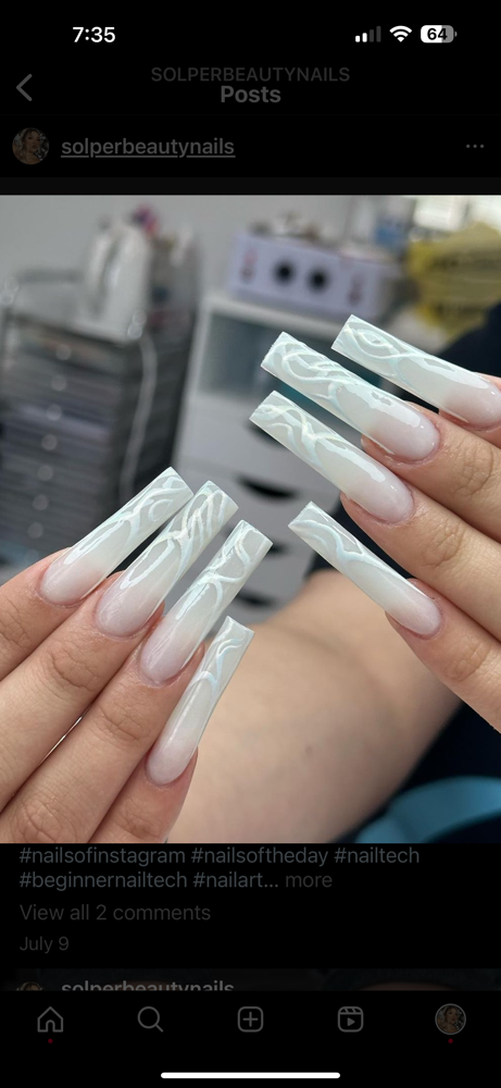 Acrylic Nails Long