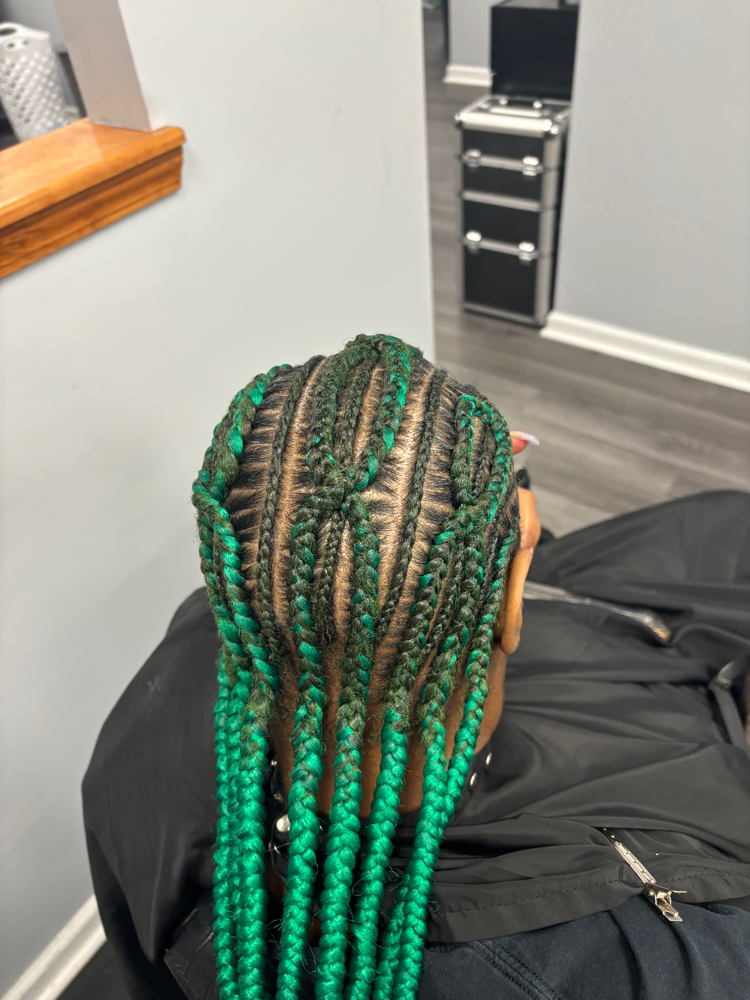 4-6 Stitch braids at Divine Visionz LLC in North Charleston, SC