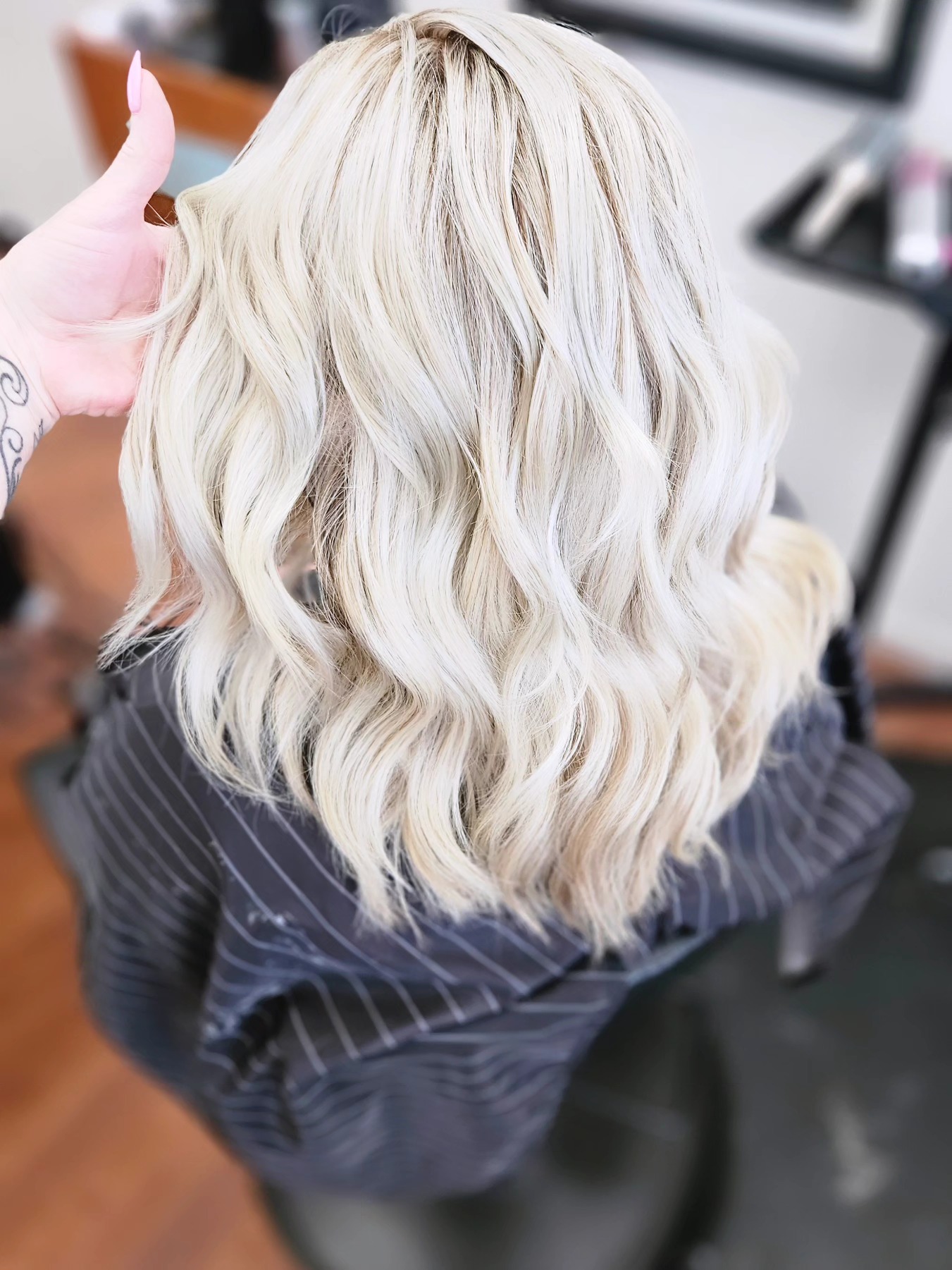 Hair Cut Add On Any Color Service at Wichita Hair Extension Co. LLC in Andover, KS