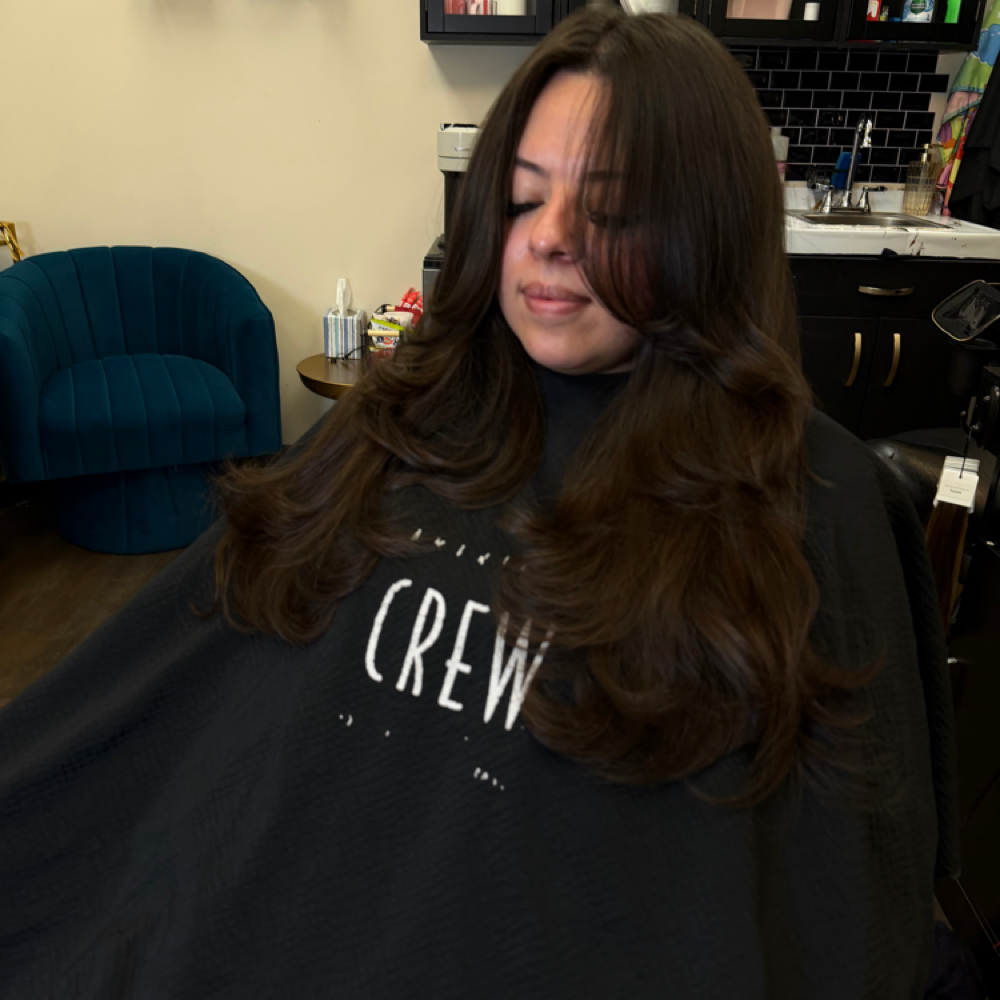 Blowout With Extensions at The Denver Hair Extensionist in Westminster, CO