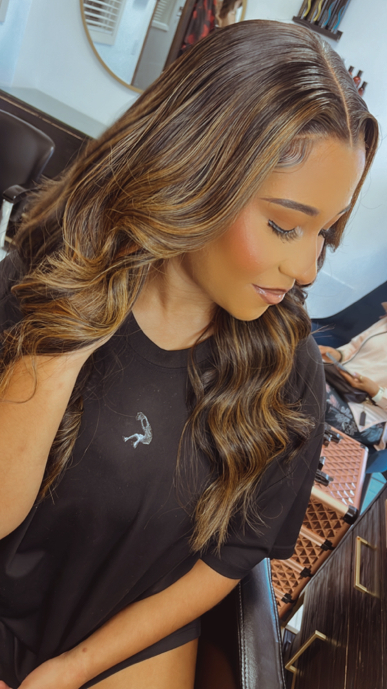 Hair Bundles Dyed at RoqMo Hair & Beauty Lounge in Houston, TX