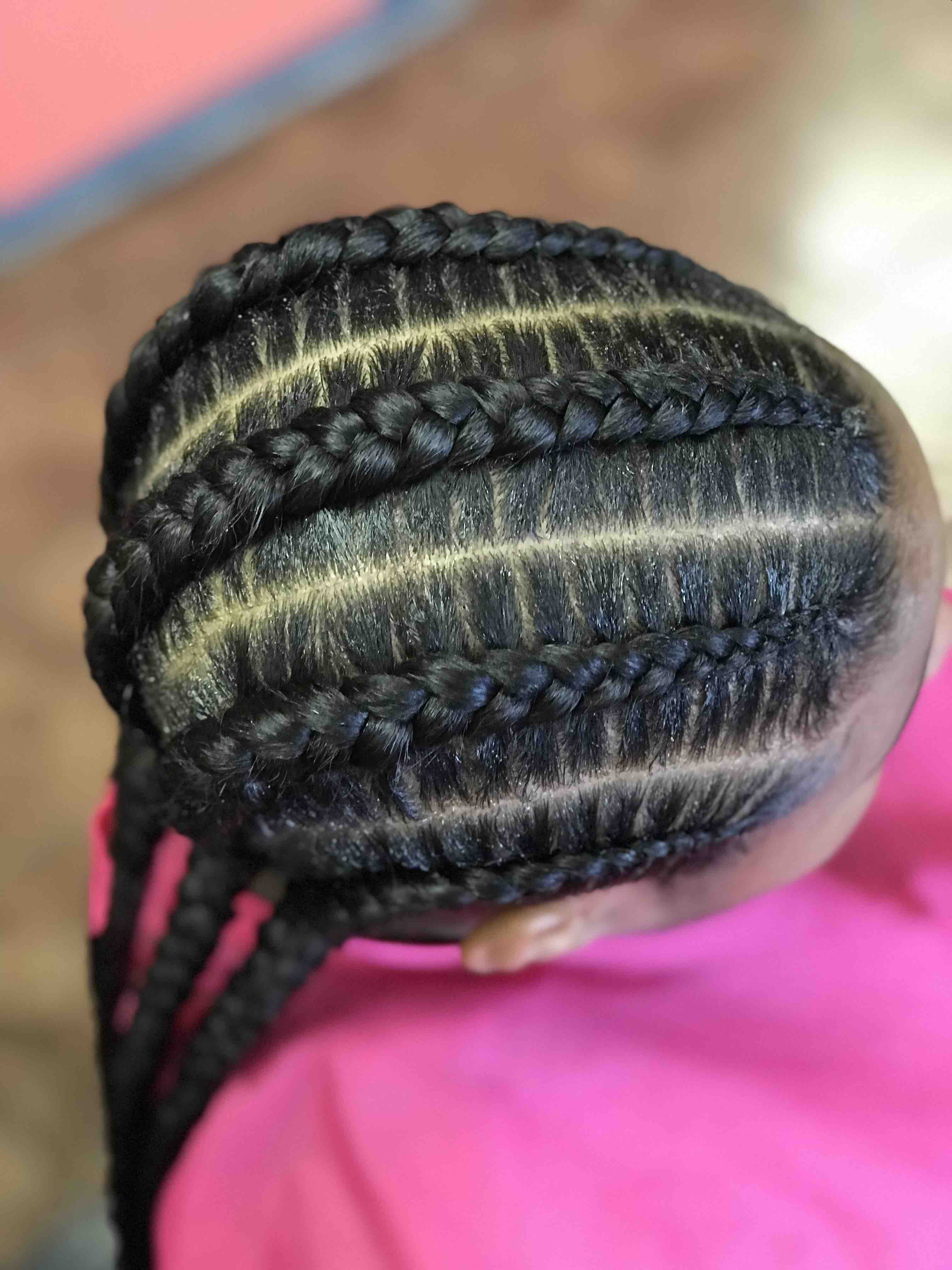 Feed-in Braids (4-5)