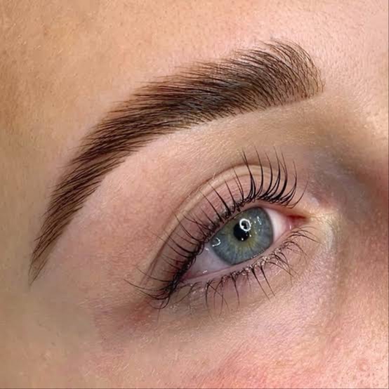 Brow Lamination at Aura and Glow Esthetics in Santa Monica, CA