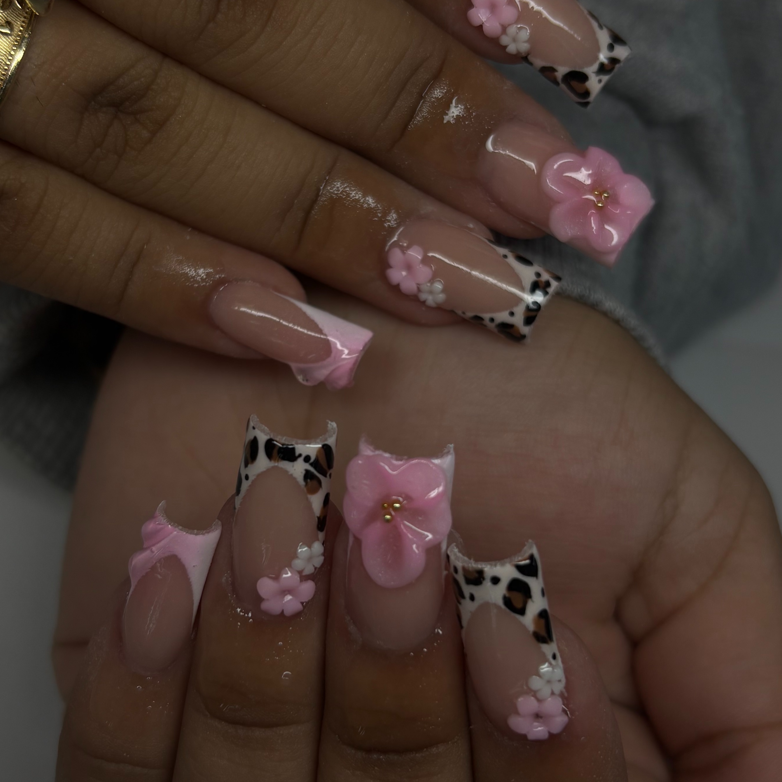 Medium Full Acrylic Set at meraryheartsnails in Copiague, NY