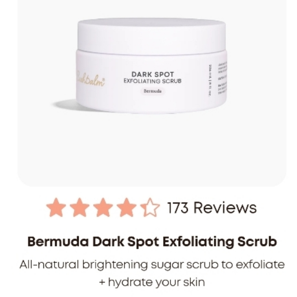 Bermuda Dark Spot Scrub