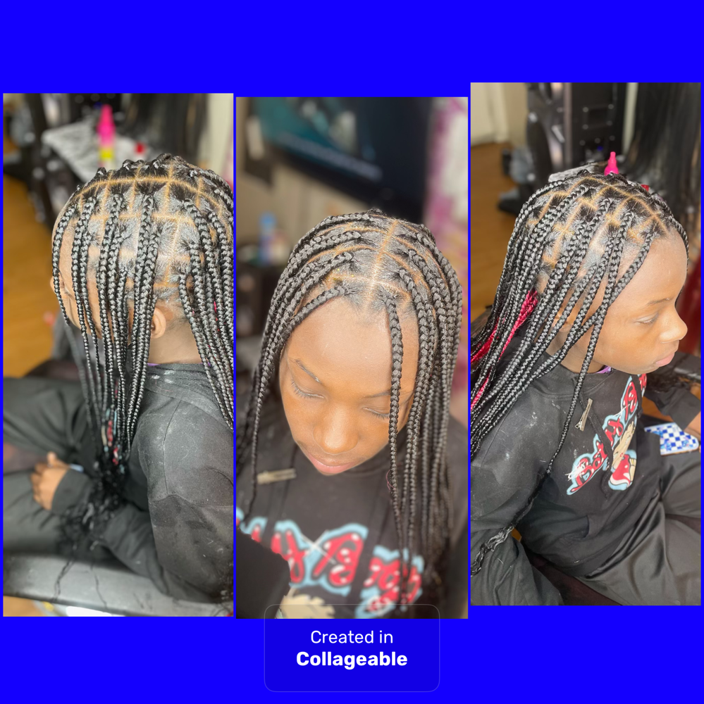 🦋Med/large Knotless Braids
