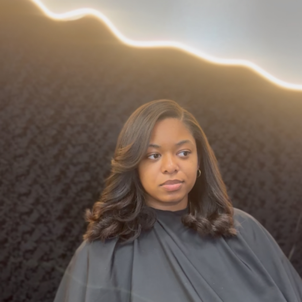 Natural Press (wash incl.) at Hair On Ten Salon in pittston, PA