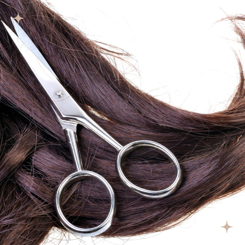 Scissor Cut at Ox + Linen Salon in Spring, TX