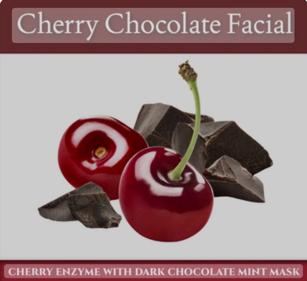 Dark Chocolate Mint & Cherry Facial