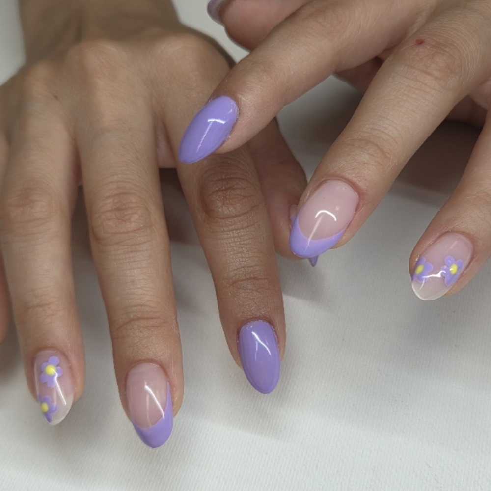 Rubber Base Mani at Cactus Bloom in El Paso, TX