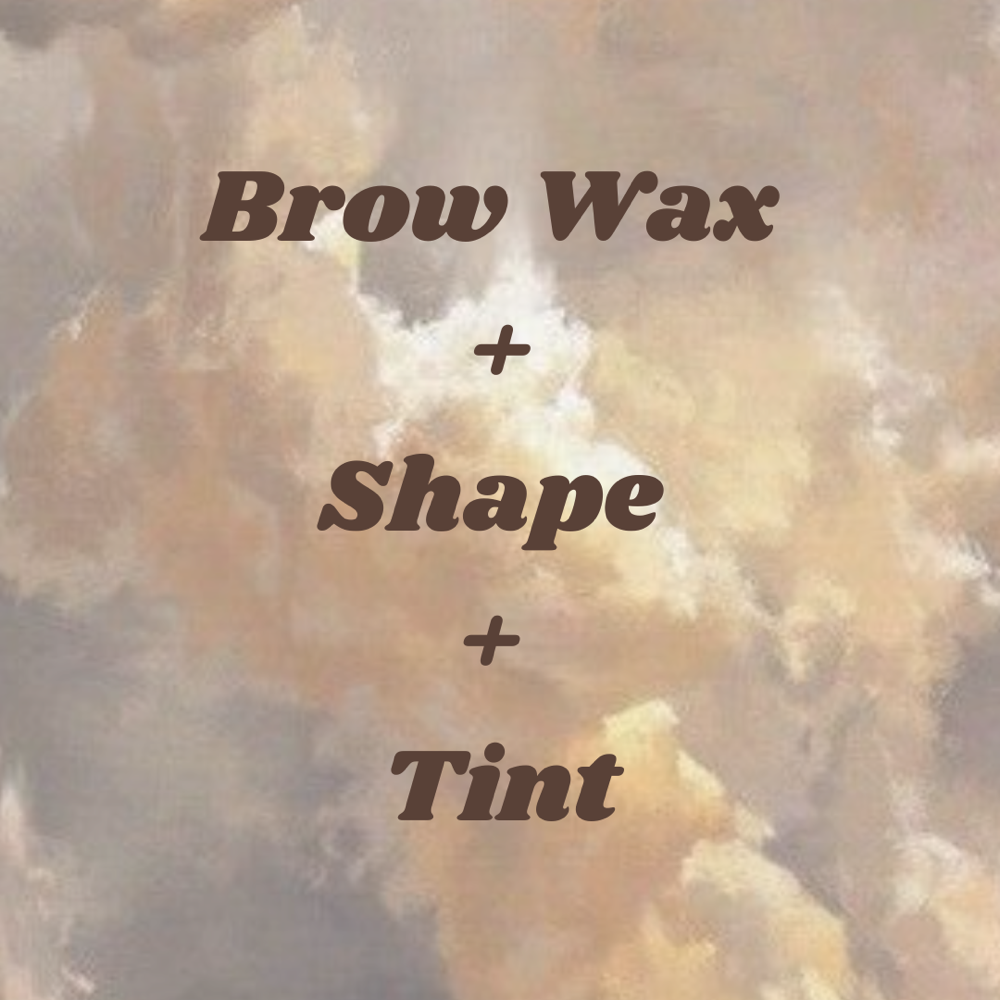 Brow Wax + Shape + Tint