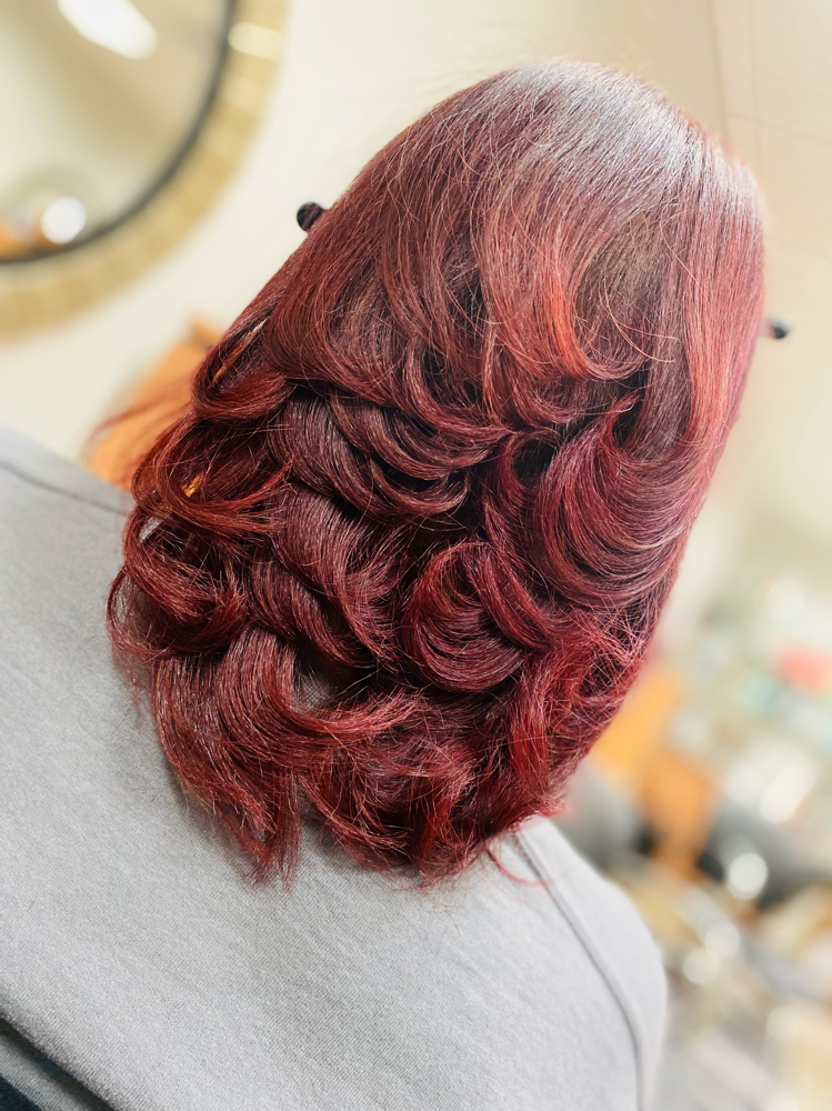 Glossing Treatment W/ Blowout