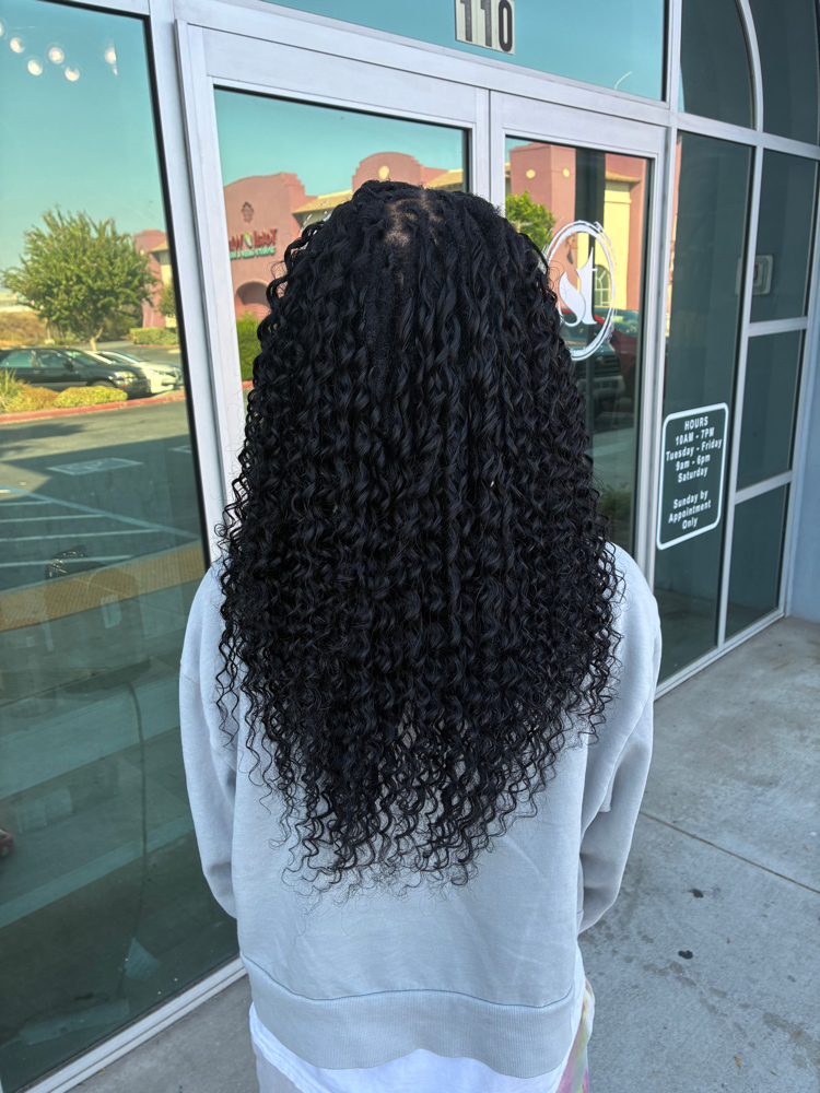 Mermaid Locs at Avenue Lu Hair Lounge in Upland, CA