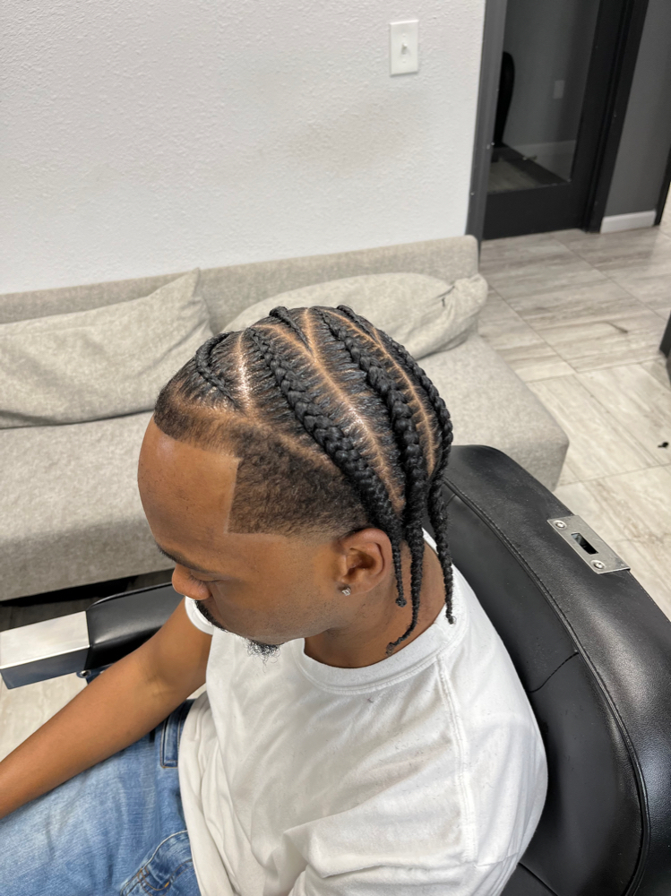 Men 6 Stitch Braids