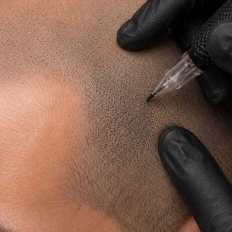 Scalp Micro (S) -Touch Up at Unveil PMU Studio in new york, NY