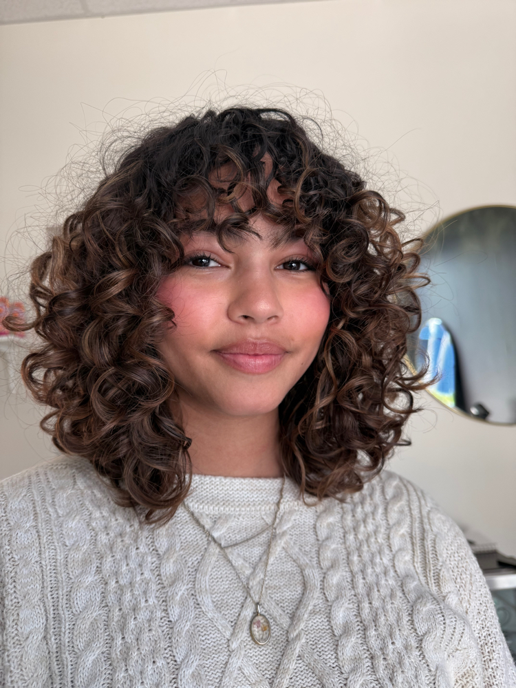 NEW Client Curly cut and hydration