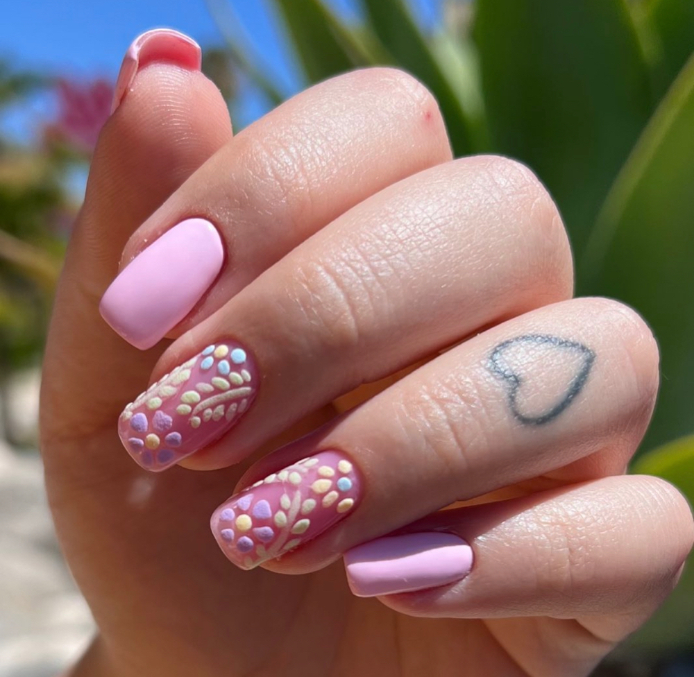 nail art at Brilliance Hair salon in Glendale, CA