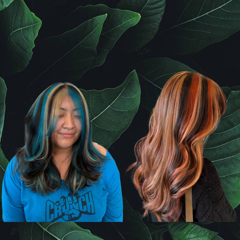 Chunky Highlights (2-3 Colors) at luna & flor salon in buford, GA