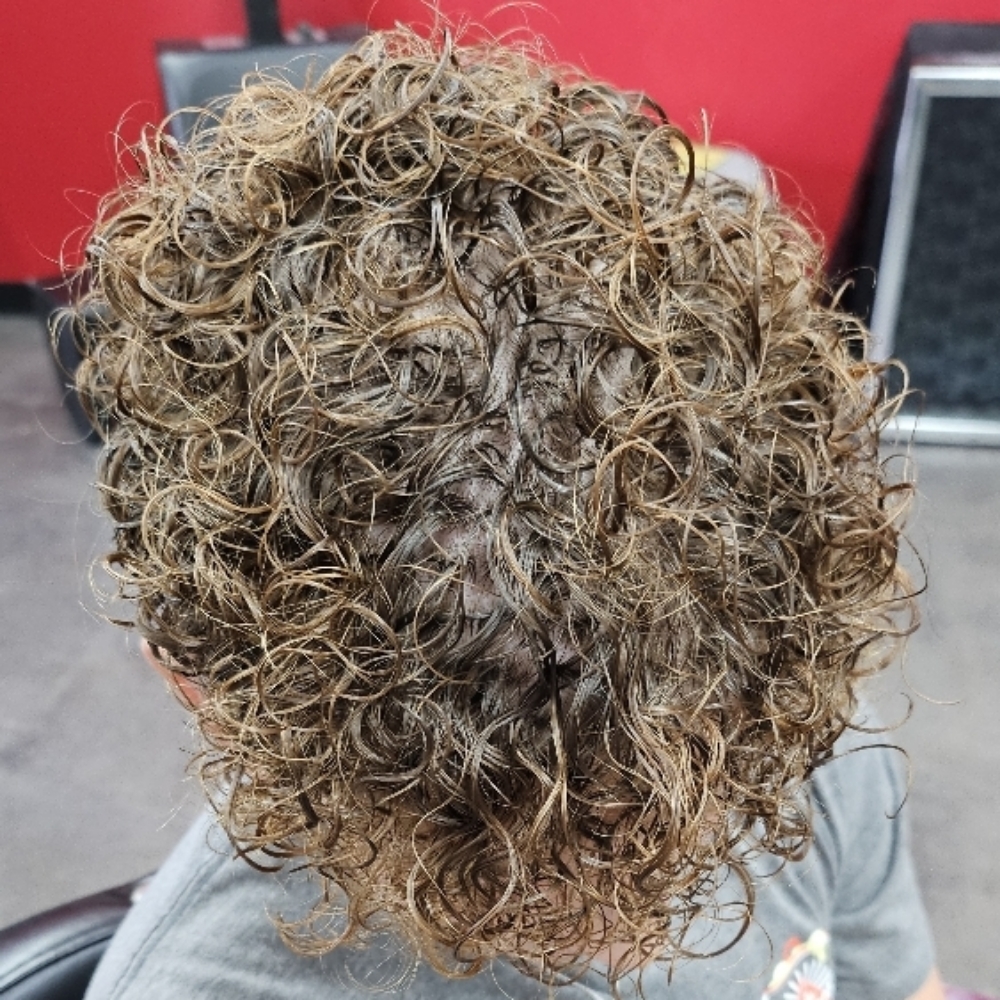 Guy's Perm at Little Red's Cut & Dye Salon in 74066