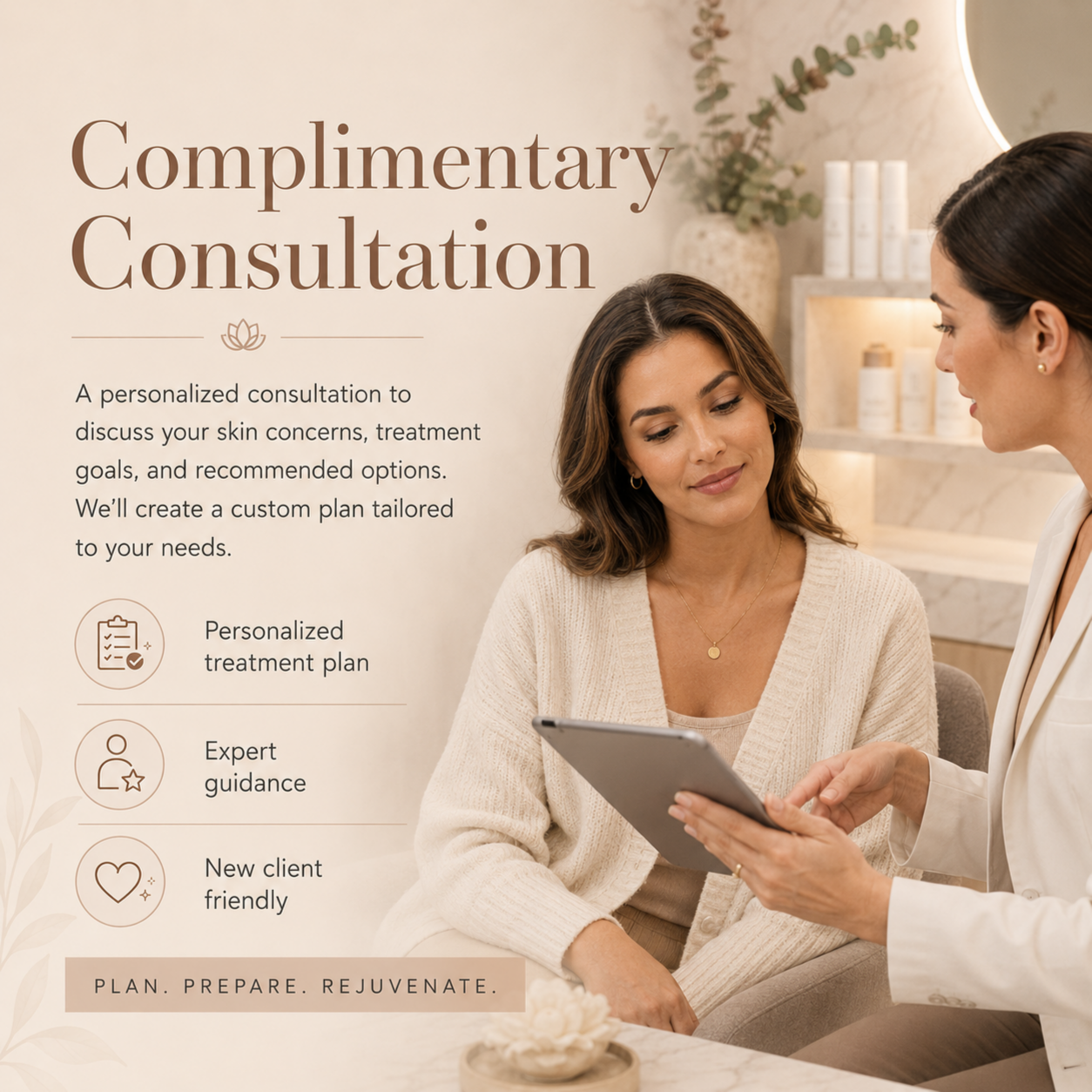 Complimentary Consultation at Rejuvenate Aesthetics & Wellness in Superior, CO