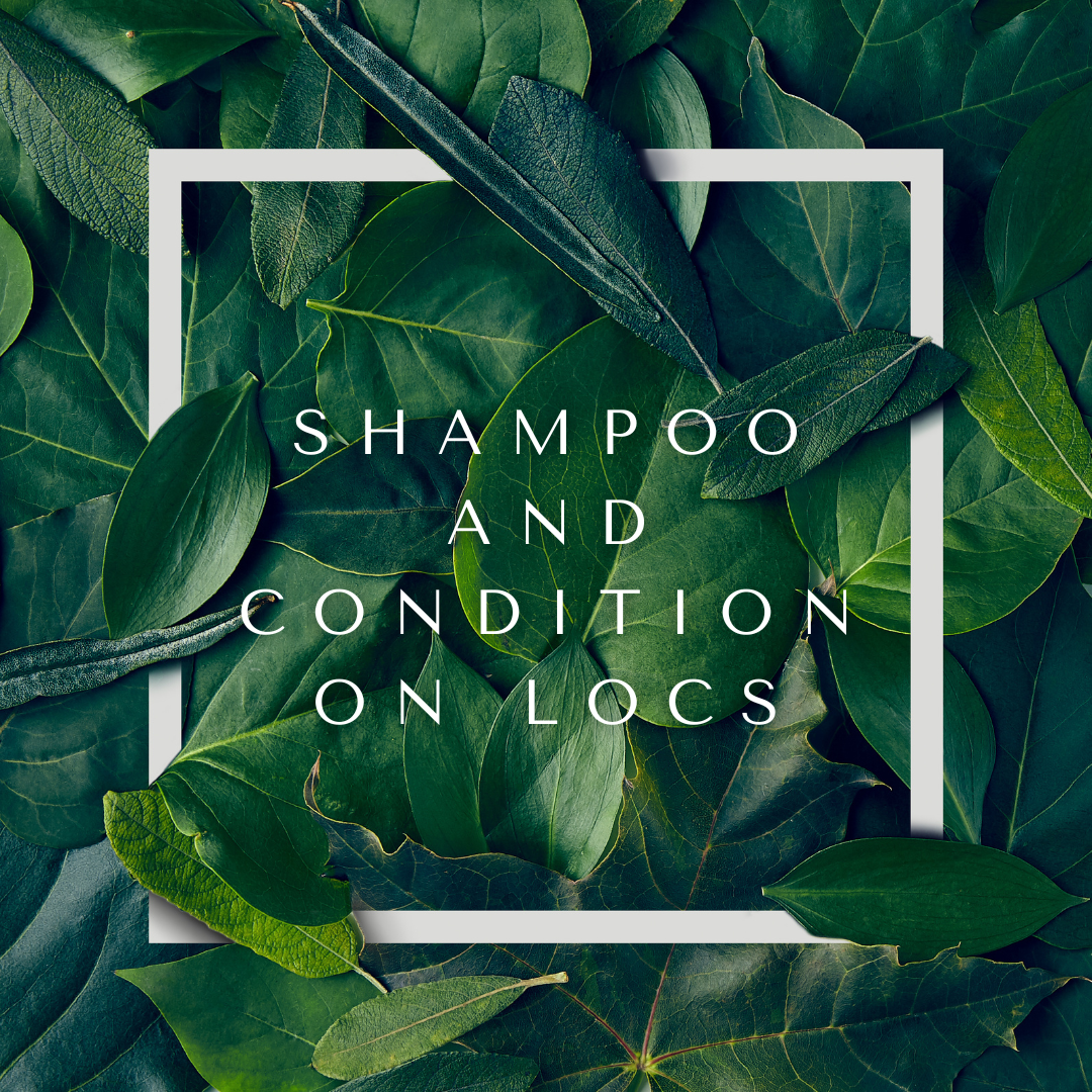 Shampoo And Condition On Locs