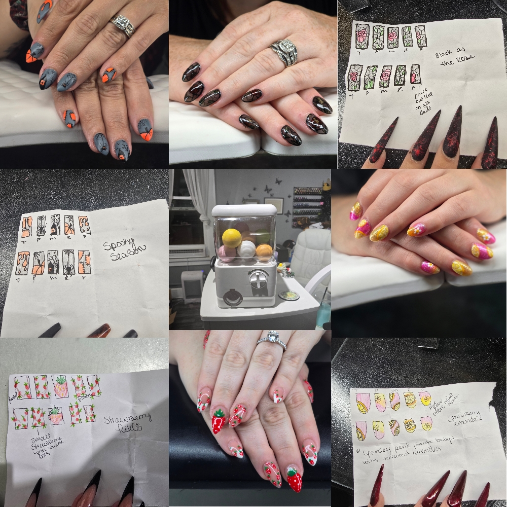 Mystery Nail Designs at Nails by Rebecca in Terre Haute, IN