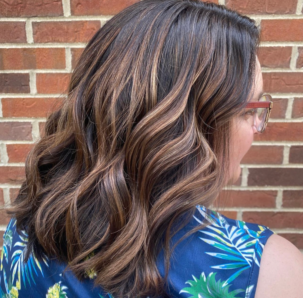 All Over Color + Partial Highlights