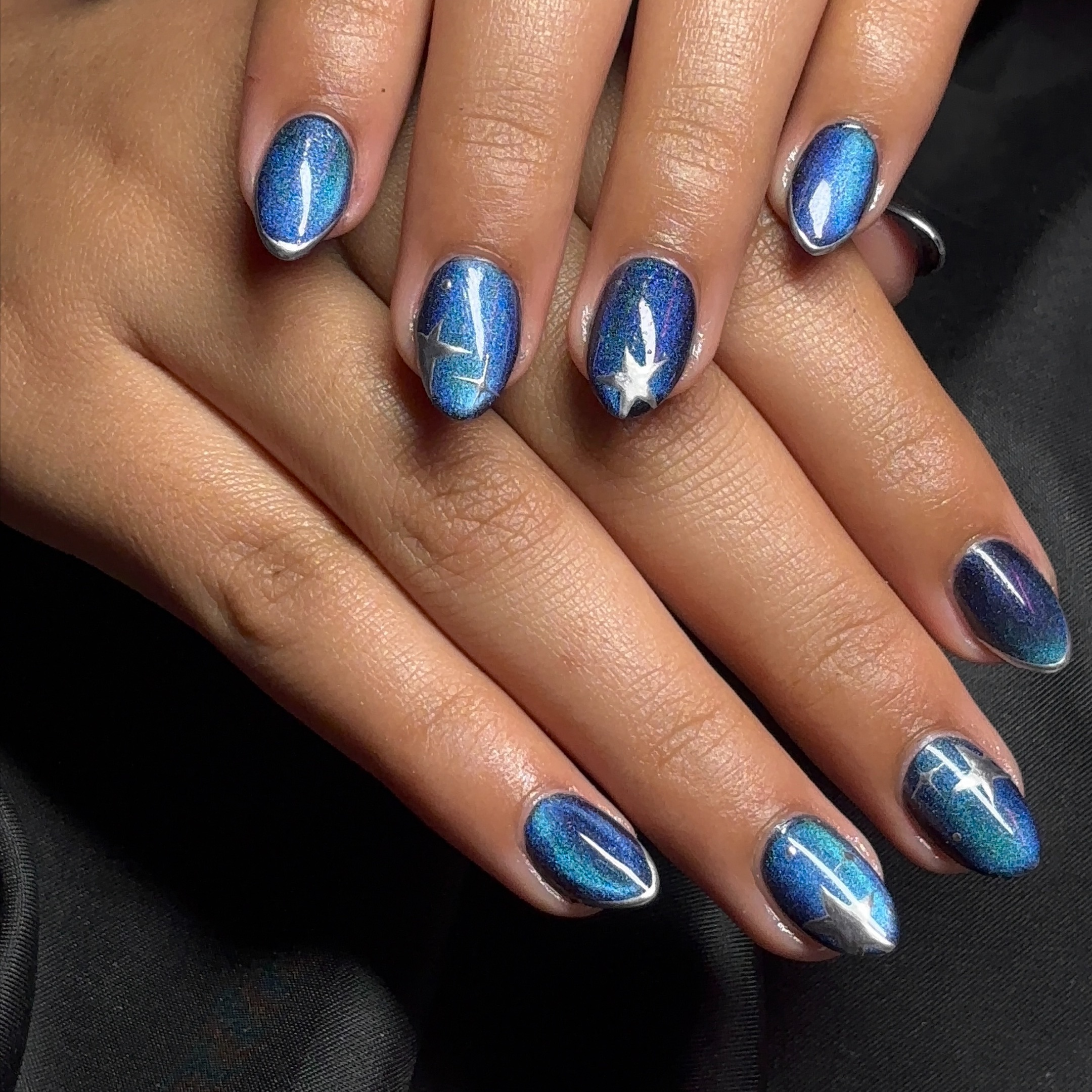 Rebalance - Solid/Cateye/Chrome at The Virtual Nail Shop in Chesapeake, VA