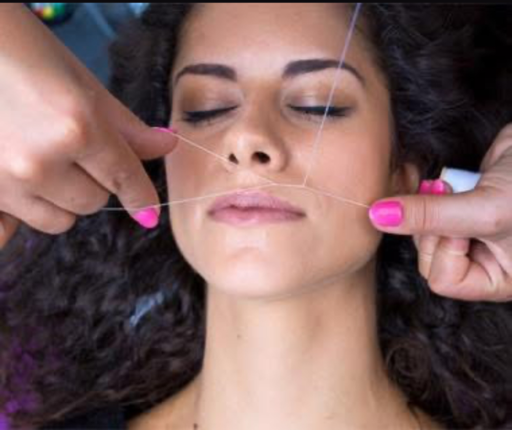 Lip Threading at Saa Threading Salon in Hurst, TX
