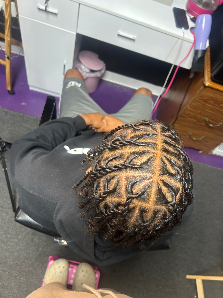 Invisible Locs at Raven  Lewis in Montgomery, AL