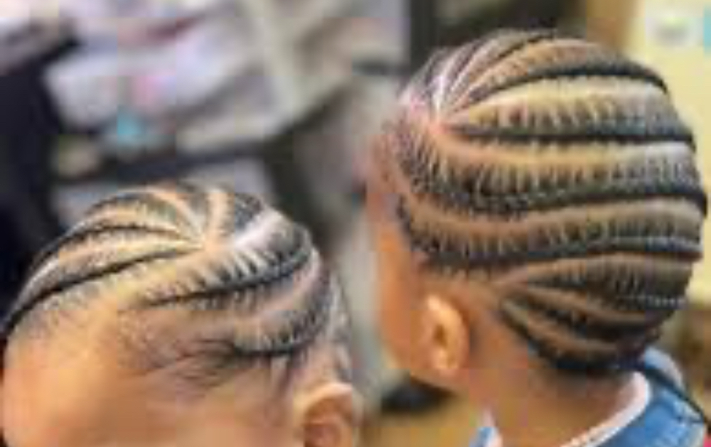 ✨ Kids’ Natural Braids ✨-under 10