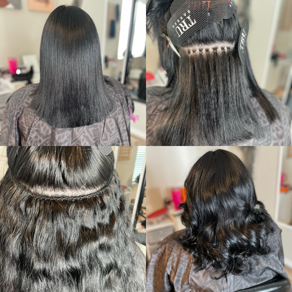Reinstall Beaded Weft Sew In