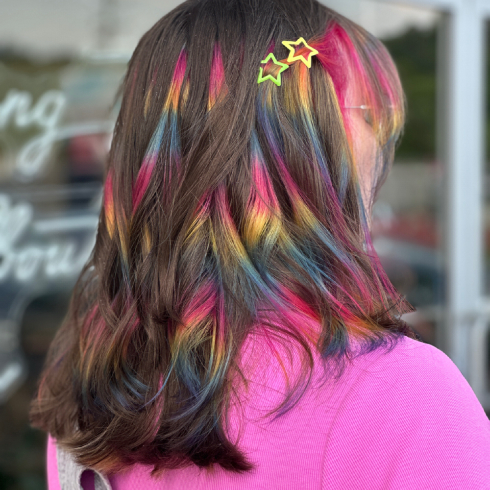 Partial Complex Vivid at Something To Talk About Salon in Marion, NC