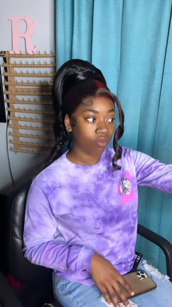 Frontal Pony (one Frontal)