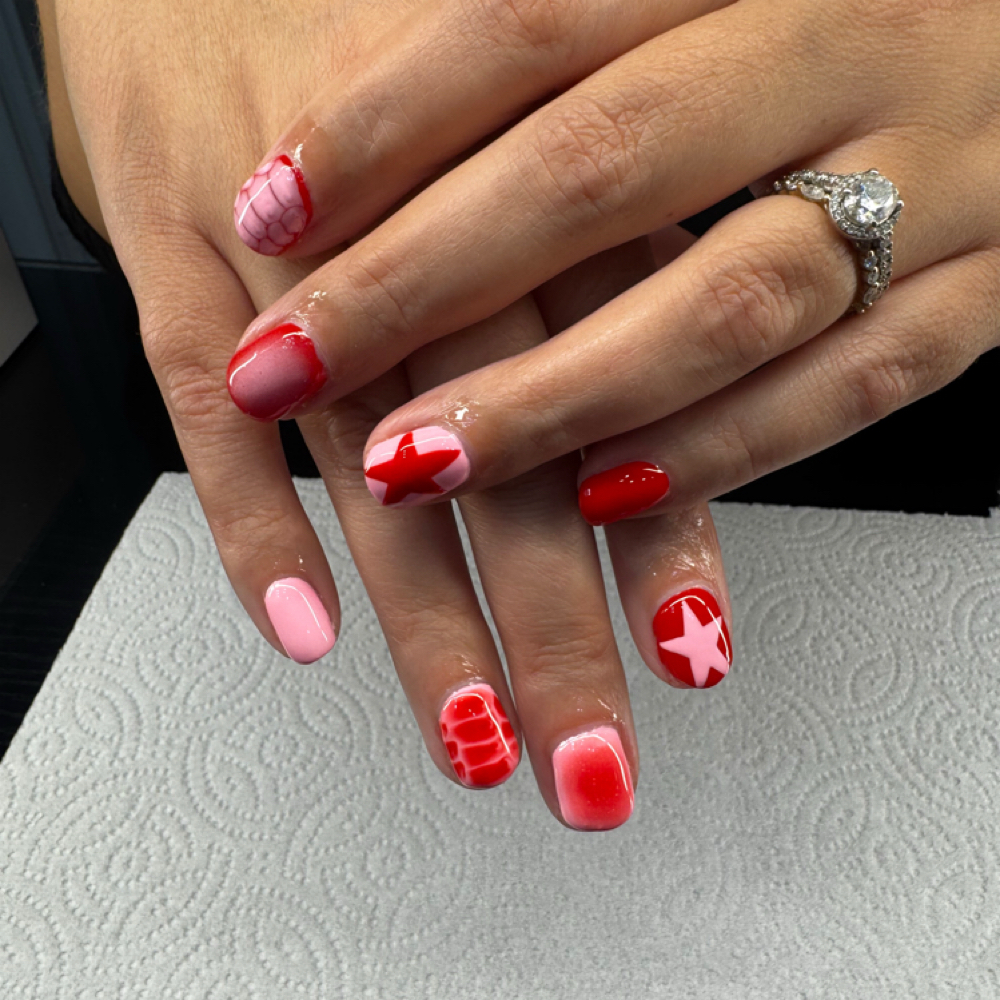 Gel Manicure at Gilded Dawn Nails in Jacksonville, FL