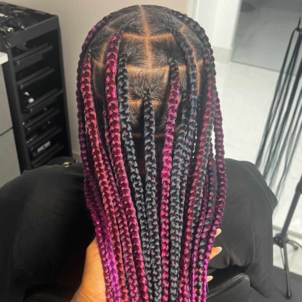The Knotless Braid Experience at AR Hair Studio in Boca Raton, FL