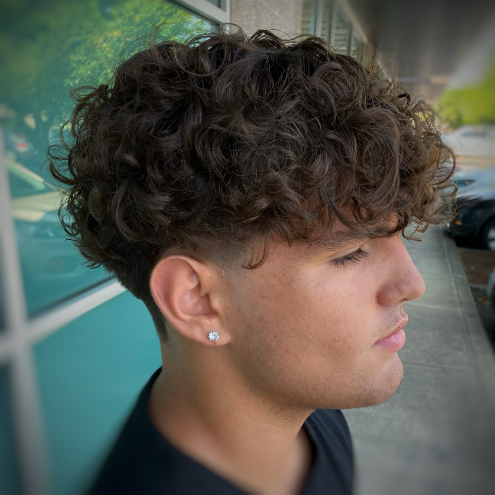 Top/Partial Perm (Stylist: Z)