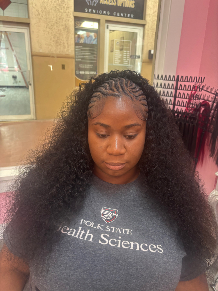 Small Tribal Braids With Sewin