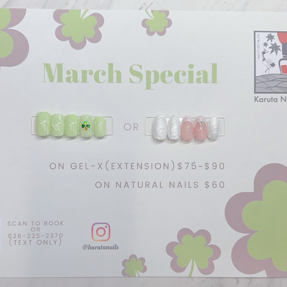 Monthly Special at Karuta Nails in Rowland Heights, CA