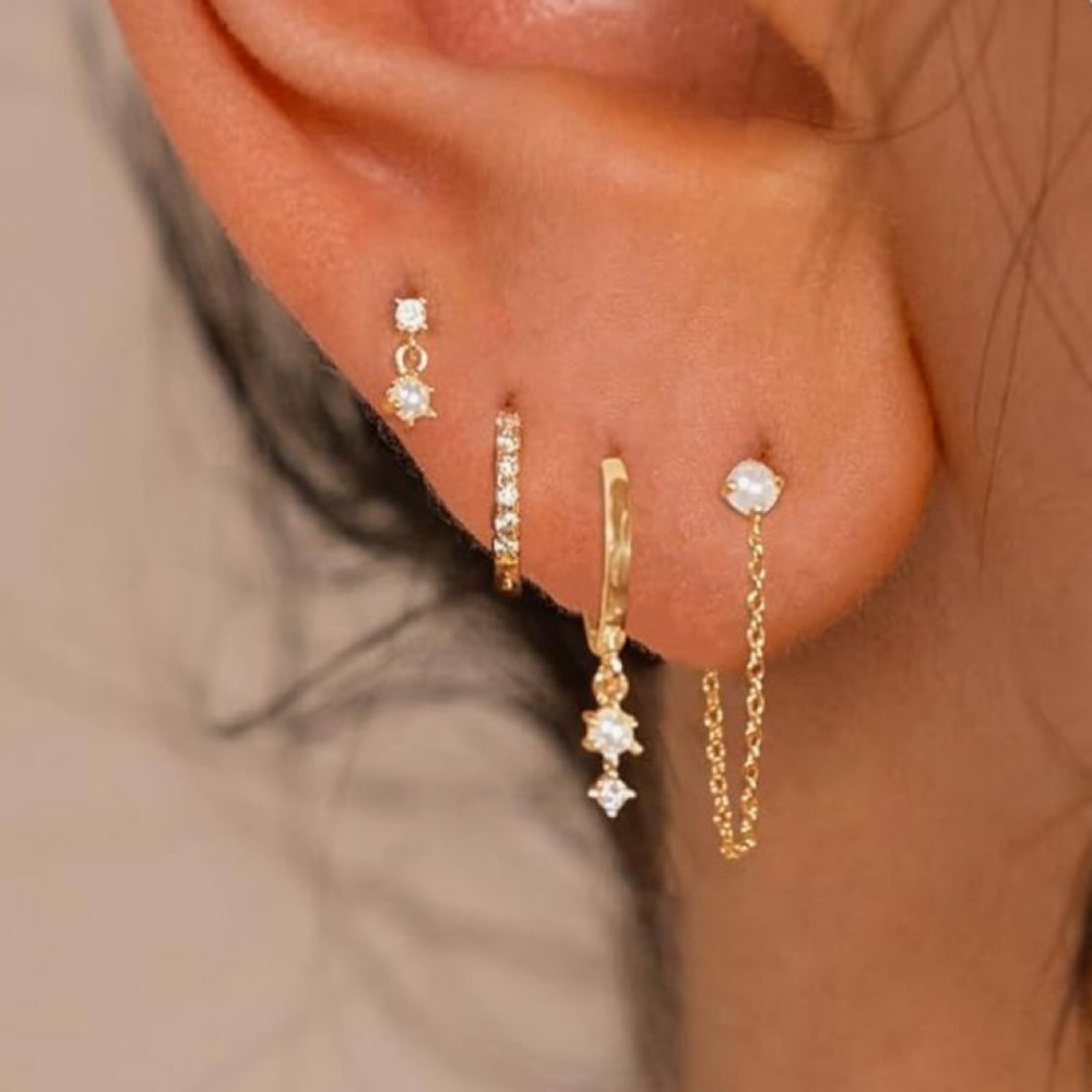 24k Pvd Ear Curration at Esthetically  Beautiful in Tracy, CA